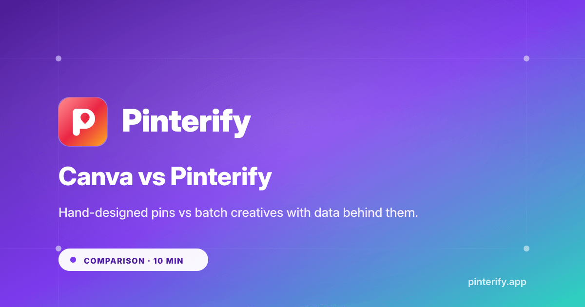 Canva vs Pinterify