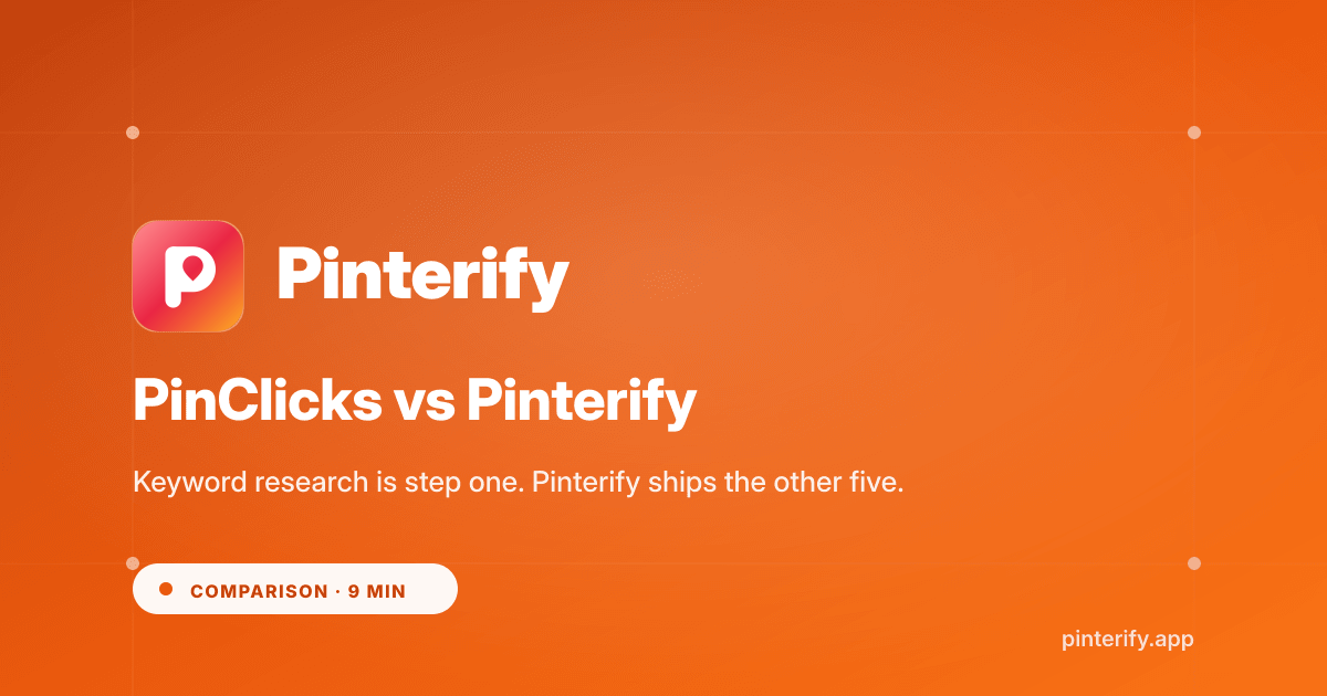PinClicks vs Pinterify